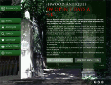 Tablet Screenshot of bushwood.co.uk
